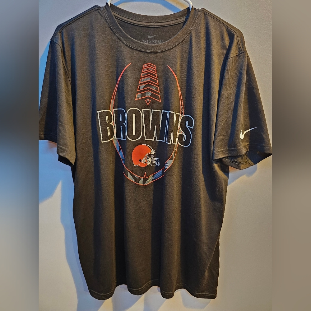 Nike cleveland browns dri fit t shirt size large